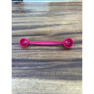 Vintage Tupperware Melon Baller Fruit Cookie Dough Scoop Red #1333-13